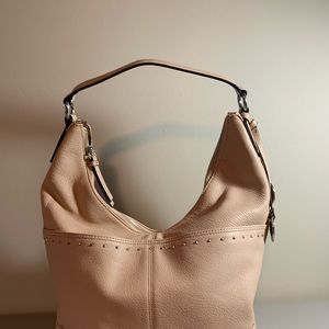 Calvin Klein flesh tone hobo.
